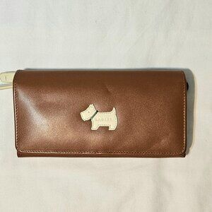 RADLEY London Heritage Women's Large Leather Flapover Wallet, Indus Tan